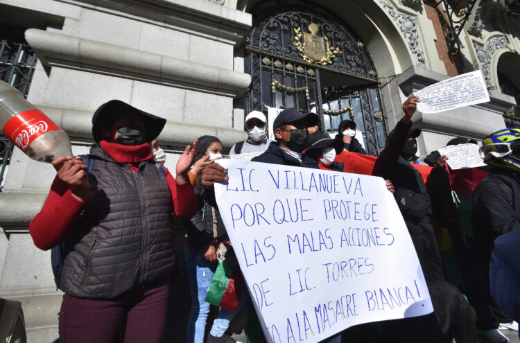 Por segundo día, exguardias ediles exigen su reincorporación y amenazan con más protestas