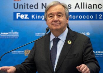 Guterres, de cara a 2023: 'Necesitamos paz, ahora más que nunca'.
