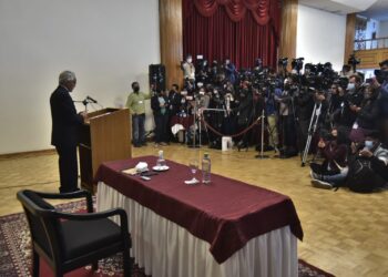 Diego García-Sayán, en rueda de prensa en el hotel Presidente. Foto: Rodwy Cazón