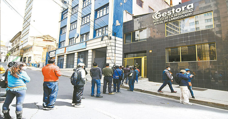 El edificio de la administradora de pensiones estatal que operará al 100% desde mayo de 2023.