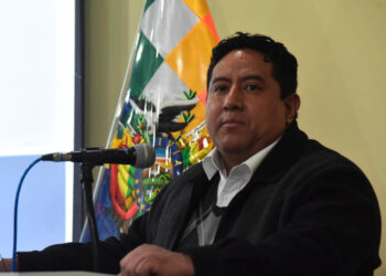 El viceministro David Guachalla. Foto: Rodwy Cazón-La Razón