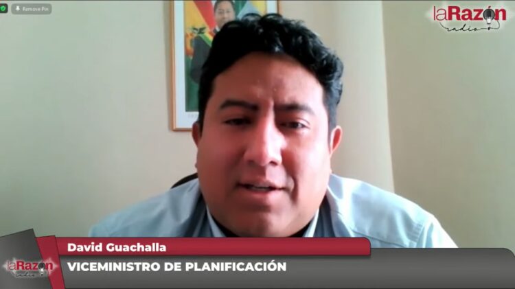 El viceministro Davich Guachalla en La Razón Radio.