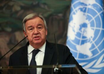 El secretario general de Naciones Unidas, Antonio Guterres. Foto: AFP