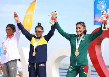 Helen Baltazar logra bronce en el maratón