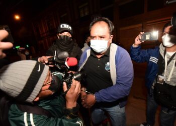 El senador del MAS Hilarión Padilla fue llevado a las celdas de penal. Foto: Archivo APG