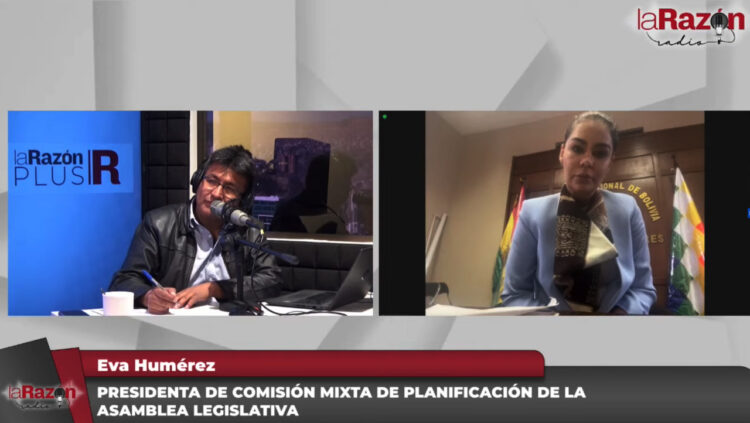 Eva Humérez y Rubén Atahuichi, en La Razón Radio.