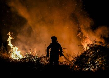 Portugal, bajo estado de alerta, sigue luchando contra varios incendios