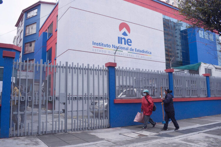 El edificio del Instituto Nacional de Estadística