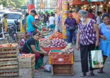 Escasez de alimentos debido a los conflictos en Santa Cruz. Foto: JJM