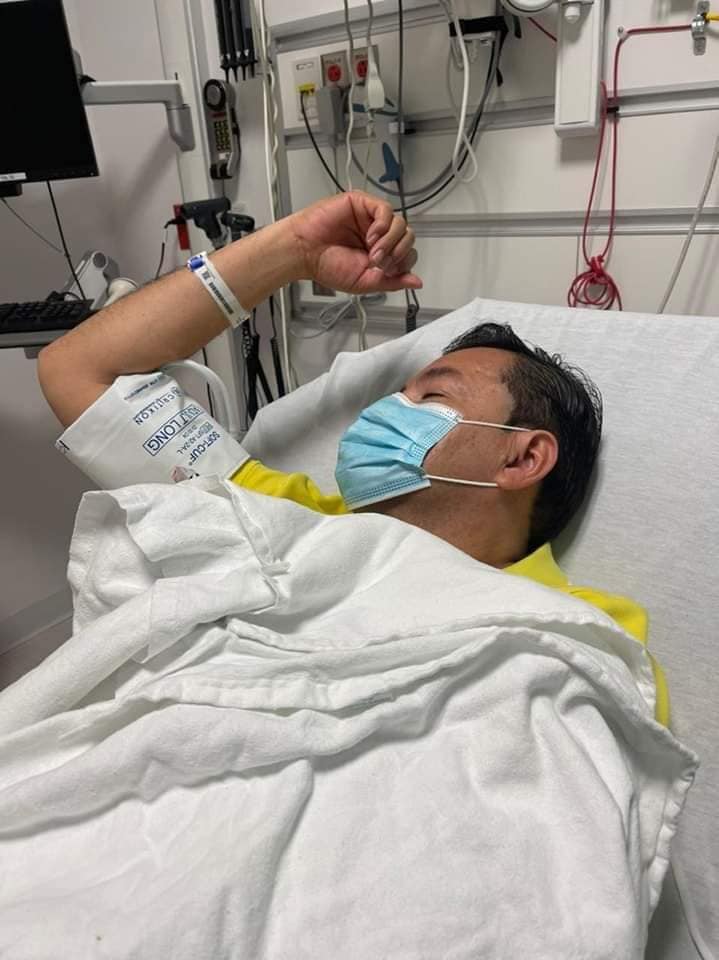 Jhonny Fernández recibe críticas tras conocerse fotos suyas internado