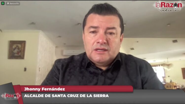 Jhonny Fernández, en entrevista con La Razón Radio.