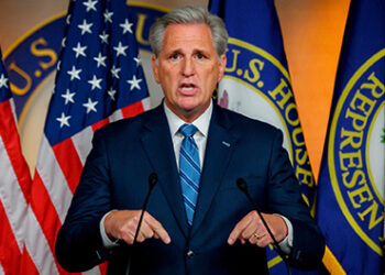 McCarthy, se ha mostrado optimista por los resultados de las elecciones legislativas estadounidenses.