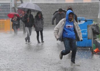 Navidad con tormentas, en cuatro regiones hay alerta por lluvias desde el sábado