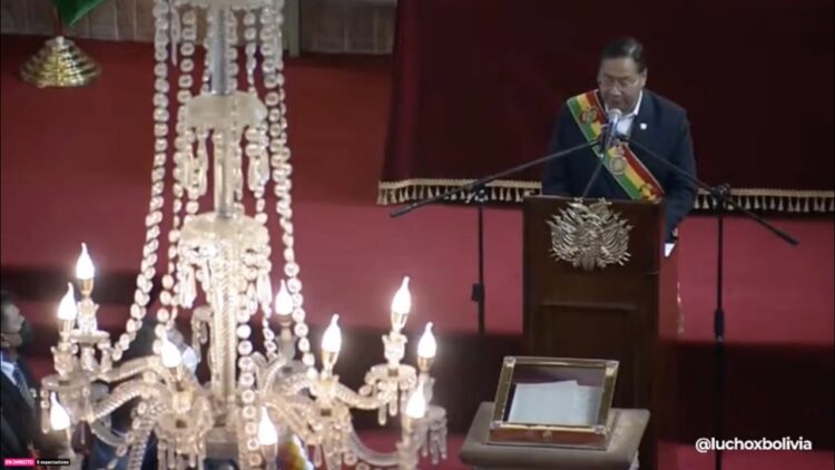 El presidente Arce destaca que se retomó la senda de la estabilidad y el crecimiento, con justicia social