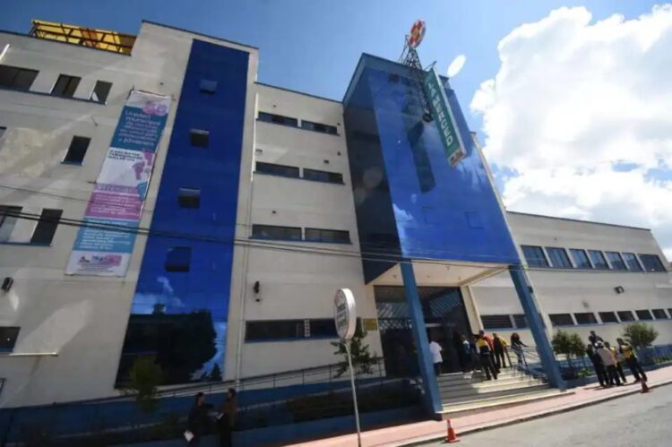 Fachada del hospital municipal La Merced.