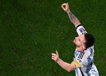 Messi marca su primer gol en ronda de eliminación directa de un Mundial