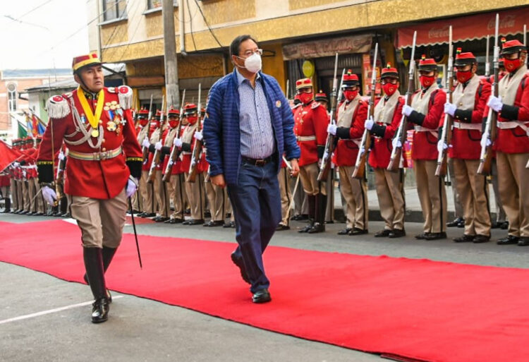 El presidente Arce: Fuerzas antidemocráticas continúan con su labor para derrocar al Gobierno