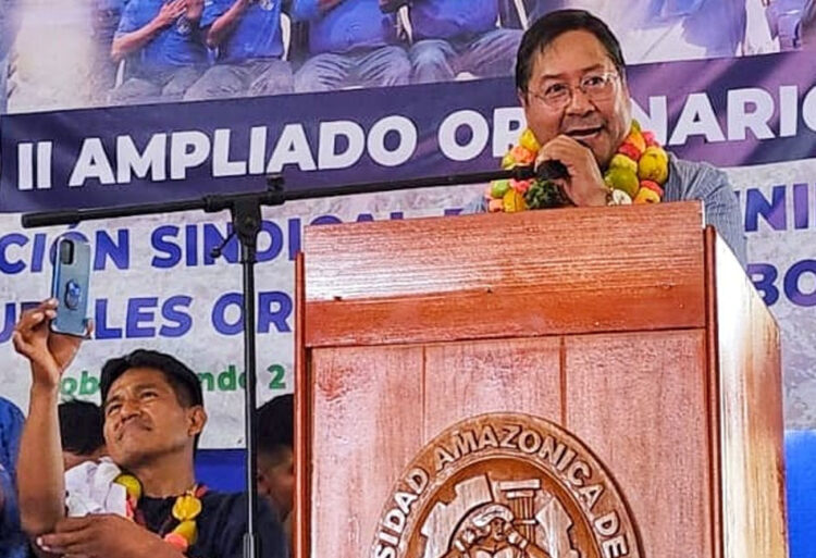 Arce dice que la derecha ‘empieza a ganar terreno’ y ve ‘flaquezas’ en el MAS