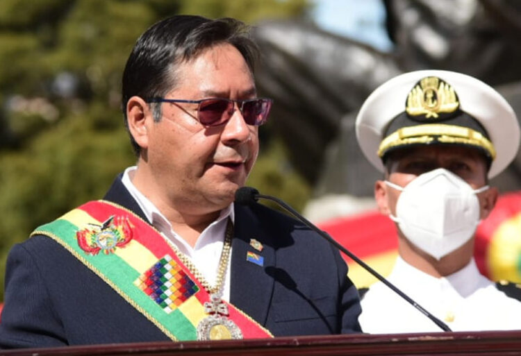 Arce responde a Boric que las relaciones diplomáticas se darán solo con la ‘solución al tema marítimo’