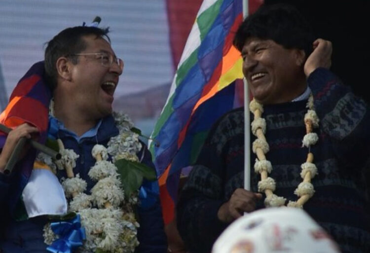 Evo Morales felicita a Luis Arce por la defensa del litio en la ONU