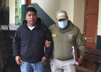 Machicado es imputado por tres delitos y la Fiscalía pide su detención por seis meses