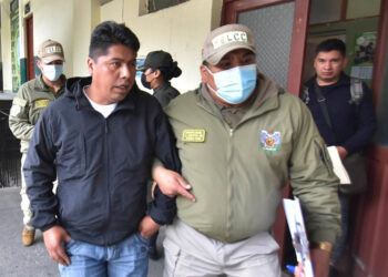 Machicado es procesado por la quema del mercado de coca de Villa El Carmen; 15 delitos pesan en su contra