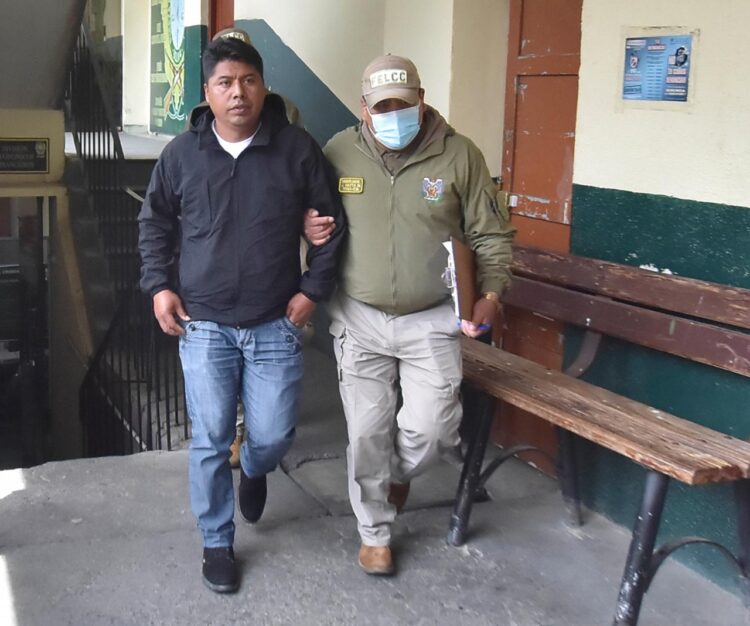 Defensa de Machicado apeló la detención, la audiencia se realizará la próxima semana