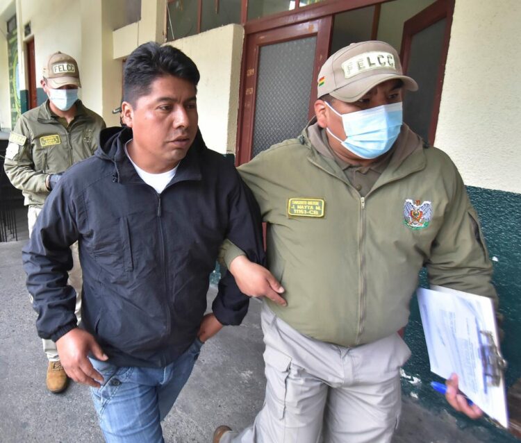 Ratifican seis meses de cárcel para Machicado, de Adepcoca; estará con el resto de los internos