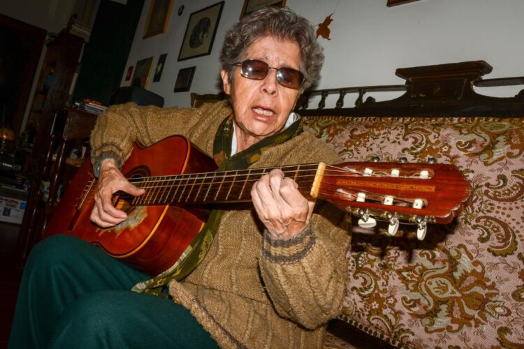 La escritora y cantautora Matilde Casazola recibirá el Cóndor de Los Andes., este jueves. Foto: Archivo La Razón.