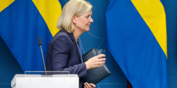 Dimite la primera ministra de Suecia al reconocer su derrota frente al bloque de derecha en legislativas