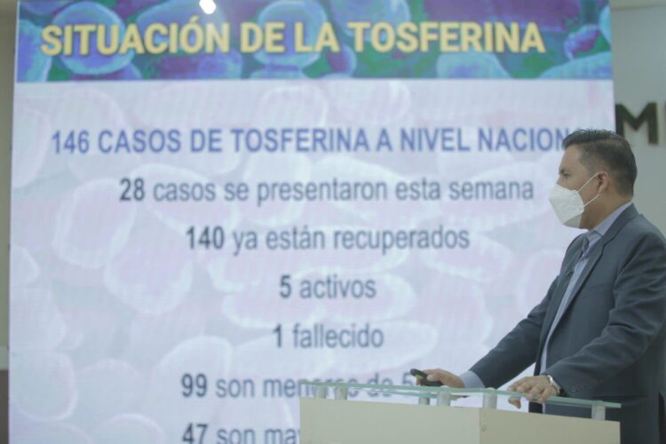 El coqueluche reapareció en tres departamentos, esta semana se detectaron 28 casos