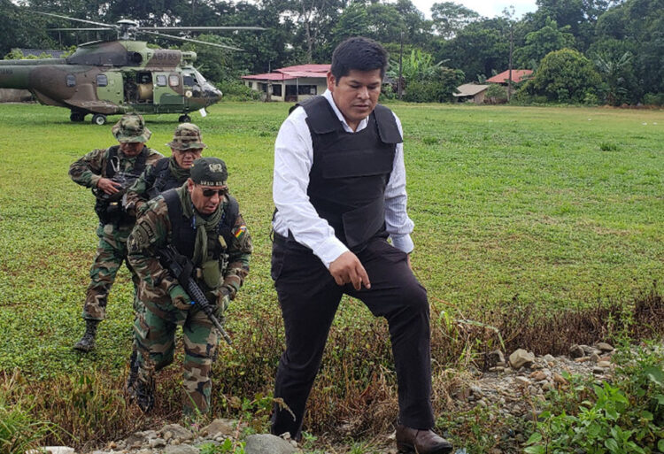 En medio de la polémica, Mamani dice que es ‘implacable’ con el narcotráfico
