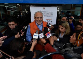 Carlos Mesa fue candidato presidencia en 2019 y 2020. Foto: La Razón-archivo