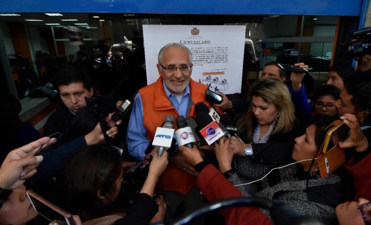 Carlos Mesa fue candidato presidencia en 2019 y 2020. Foto: La Razón-archivo