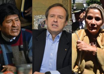 Morales, Quiroga y Áñez no se guardan adjetivos para tildarse de todo sobre Rusia
