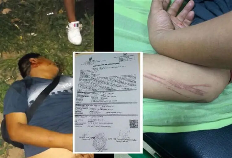 Bloqueadores dejan moribundo a su vecino tras darle una paliza a metros de su casa