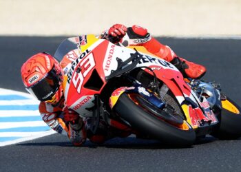 Marc Márquez lidera últimos libres de MotoGP en Australia