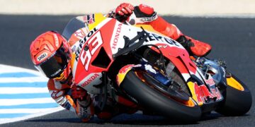 Marc Márquez lidera últimos libres de MotoGP en Australia