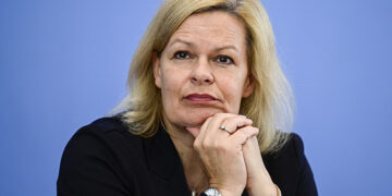 La ministra del Interior de Alemania, Nancy Faeser, ha decidido finalmente asistir al primer partido de la selección de su país en la Copa del Mundo