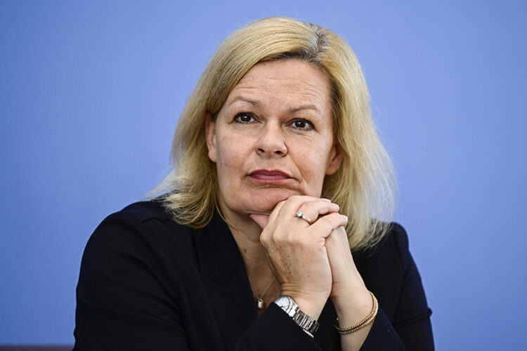 La ministra del Interior de Alemania, Nancy Faeser, ha decidido finalmente asistir al primer partido de la selección de su país en la Copa del Mundo