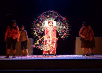 Expresiones artísticas que emergen de El Alto se entretejen en el ‘Ayni’