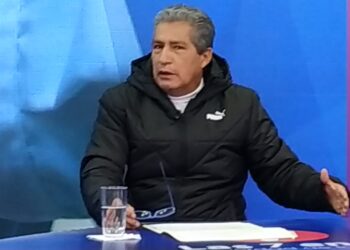 El ministro Edmundo Novillo en entrevista con Bolivia Tv. Foto: Defensa