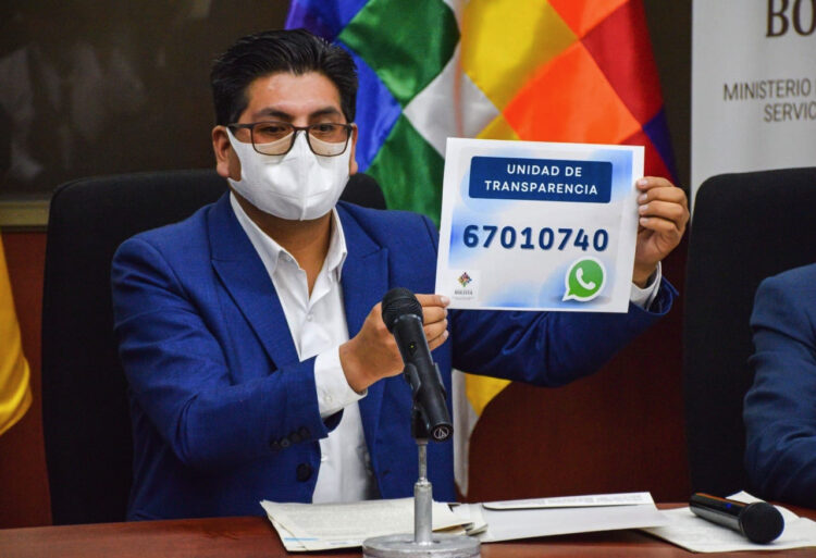 Obras Públicas activa una línea de WhatsApp para denunciar ‘ofertas’ de cargos públicos