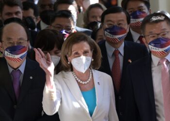 China condena visita de Pelosi a Taiwán y advierte que se infringió su soberanía