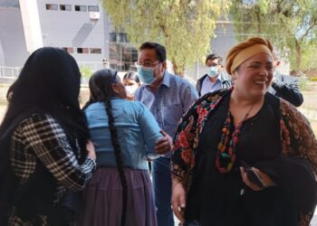 Prada señala que cita con Arce y Morales quedó en cuarto intermedio y que no se trató temas políticos