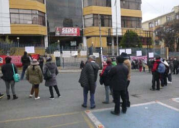 Protesta-Sedes-La Paz