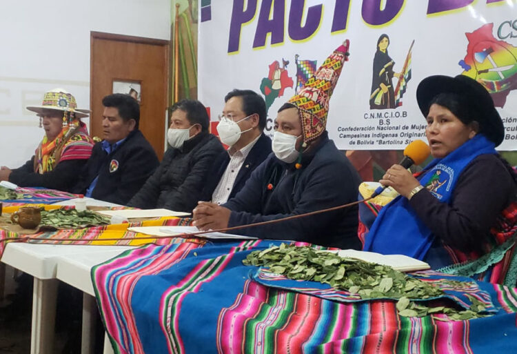 Concluye reunión del Pacto de Unidad sin Morales y Arce dice que todos están unidos