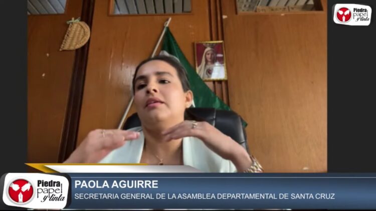 Paola Agirre, en Piedra, Papel y Tinta, de La Razón.