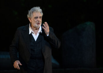 El tenor español Plácido Domingo. Foto: AFP