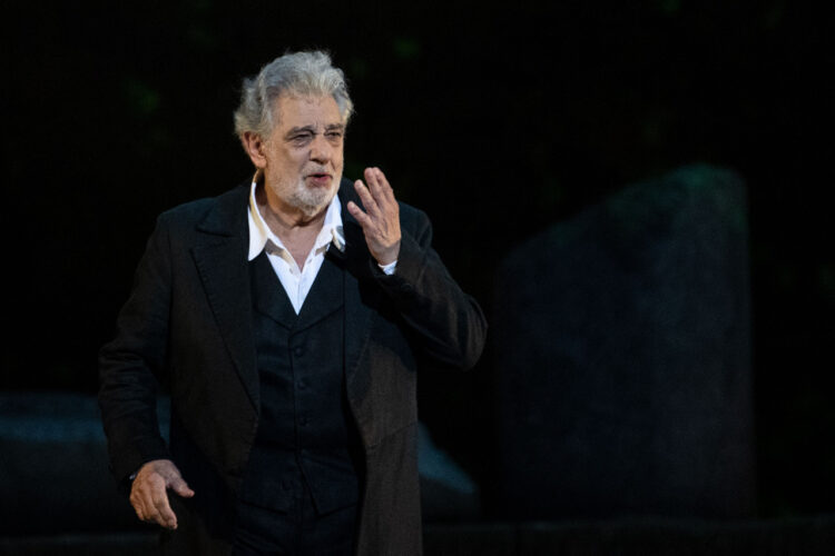 El tenor español Plácido Domingo. Foto: AFP